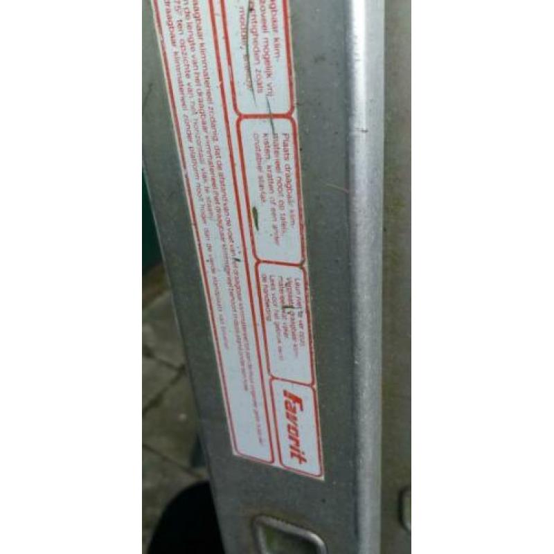 Ladder Zarger Favorit 2x12 treden alluminium