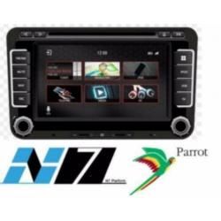 vw tiguan navigatie dvd parrot usb sd tmc carplay dab+