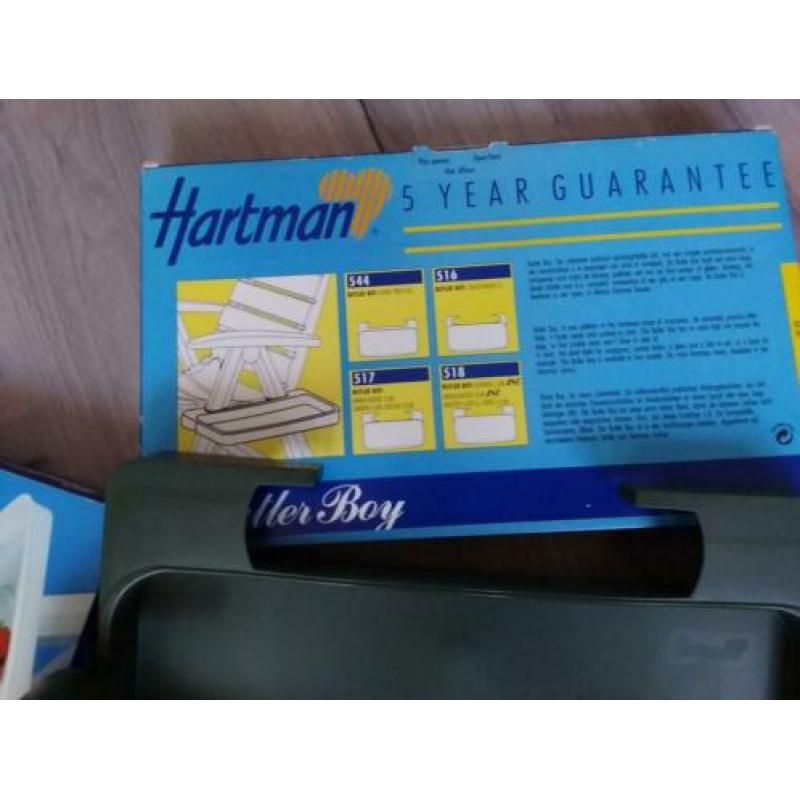Twee butler boy groen van hartman tuinmeubelen