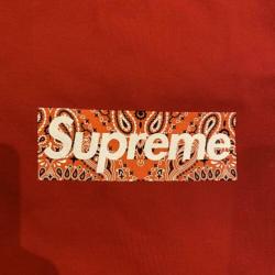 Supreme Bandana Box Logo Red