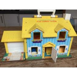 fisher price family house 1969