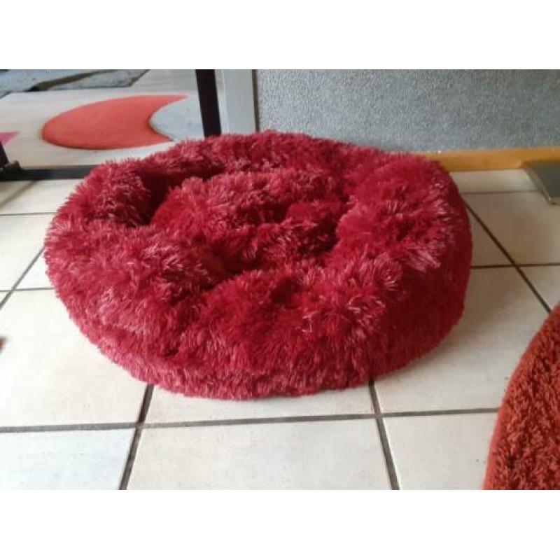 Dieprood zacht en 80 cm