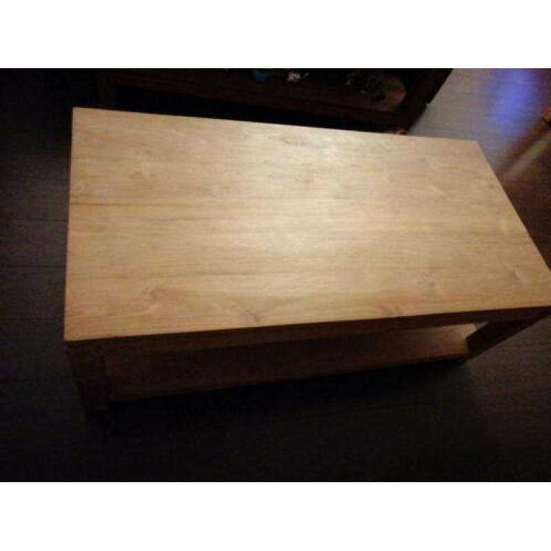 Teak salontafel gratis af te halen