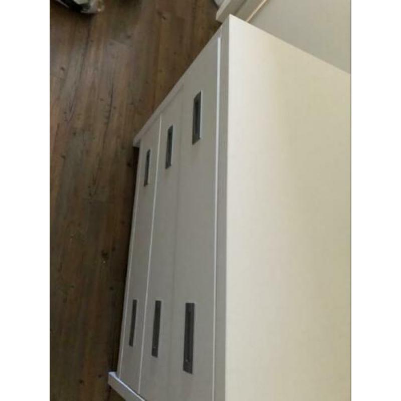 3 laden commode kast wit