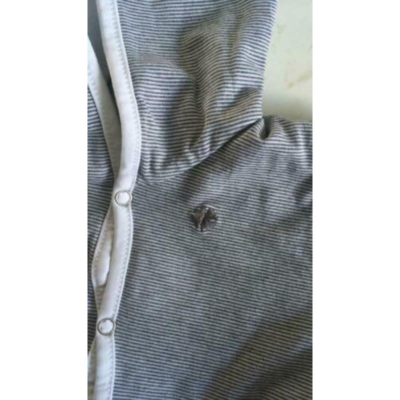 Noppies babyjasje vestje twee zijden draagbaar 62