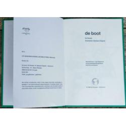 Boem boekje de boot / Ed Stoele