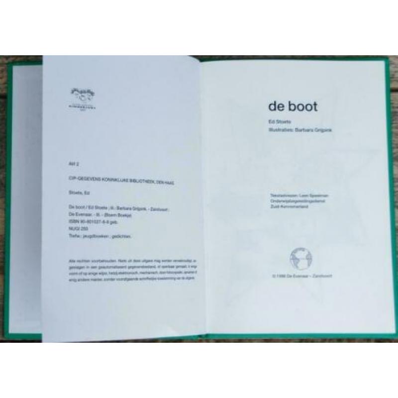 Boem boekje de boot / Ed Stoele