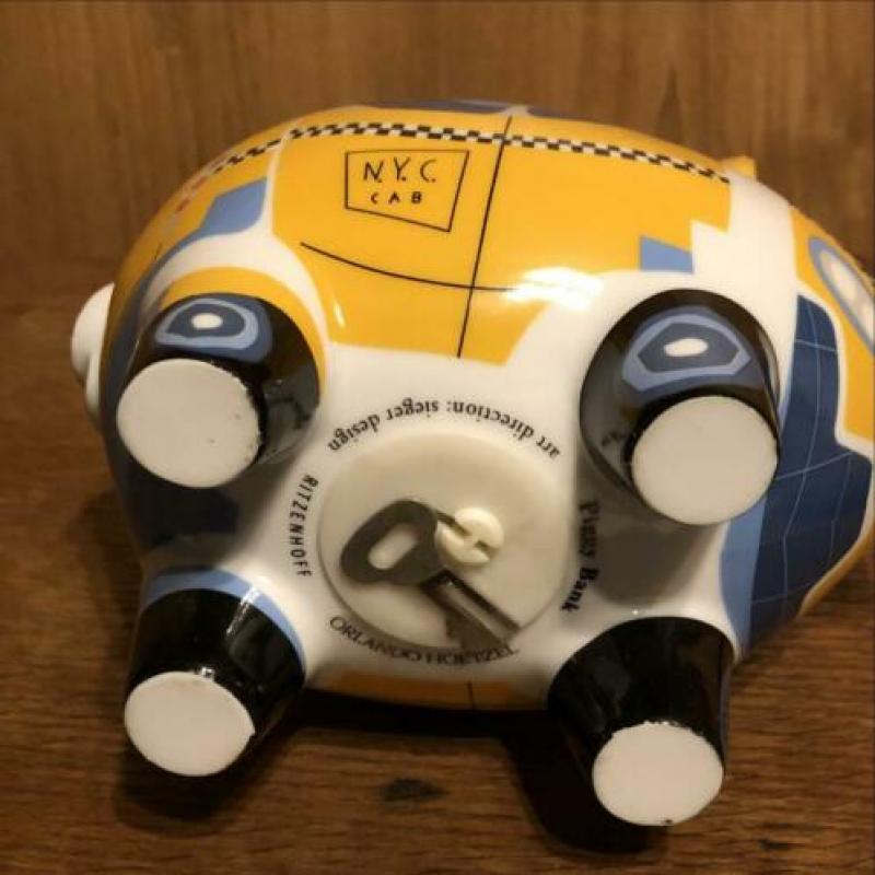 Prachtig Ritzenhoff spaarvarken NIEUW met sleutel SPOTPRIJS!