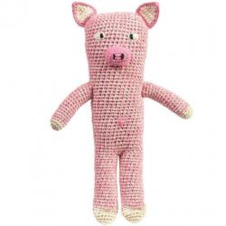 Anne Claire Petit knuffel varken met belletje -> SALE!