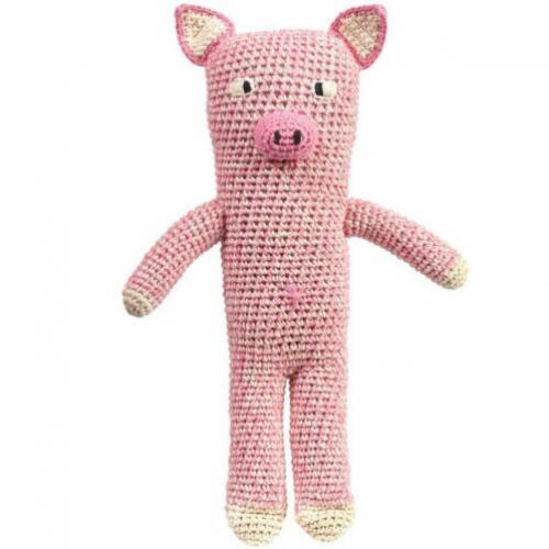 Anne Claire Petit knuffel varken met belletje -> SALE!