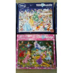 6 disney puzzels