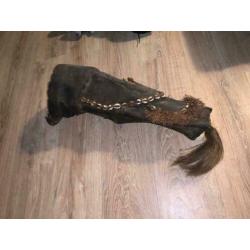 Afrikaans Masker - Paardenleer