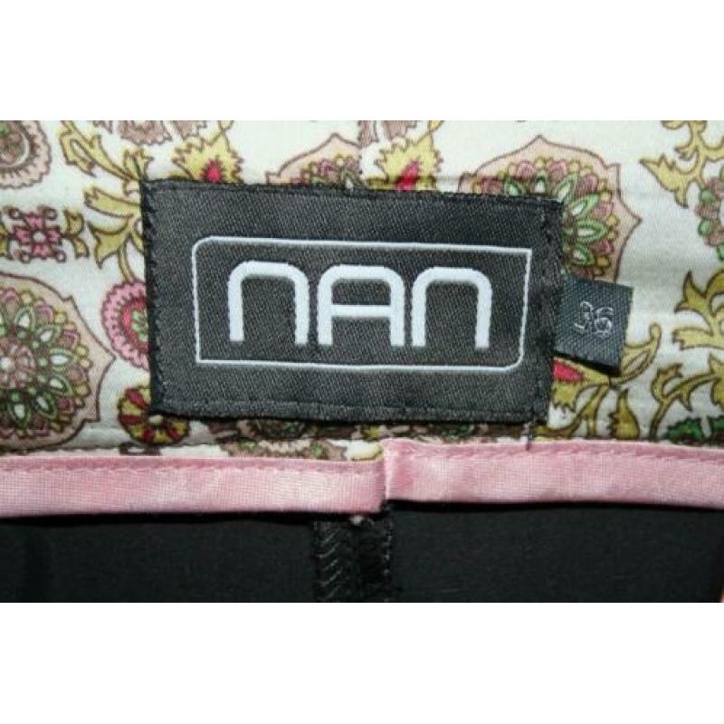 NAN bruin broek maat 36 S