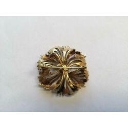Oude Amerikaanse Double broche 1960