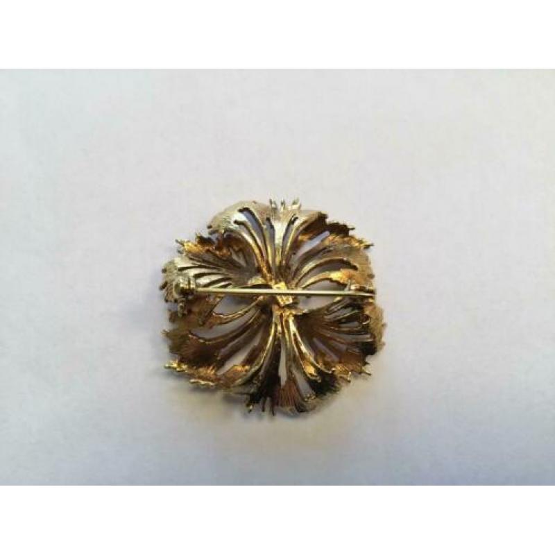 Oude Amerikaanse Double broche 1960