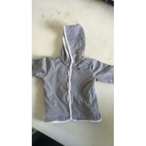 Noppies babyjasje vestje twee zijden draagbaar 62