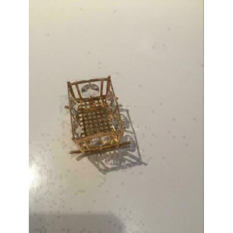 Mooie gouden swarovski
