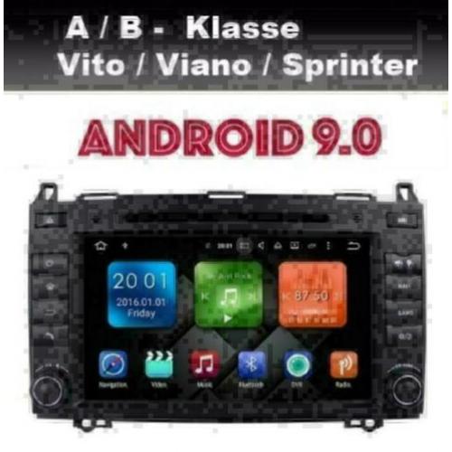 Mercedes Sprinter A-B Klasse 8inch radio navigatie android 9