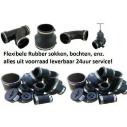 PVC buis, PVC koppelstuk, bochten knieën enz 24 uur service