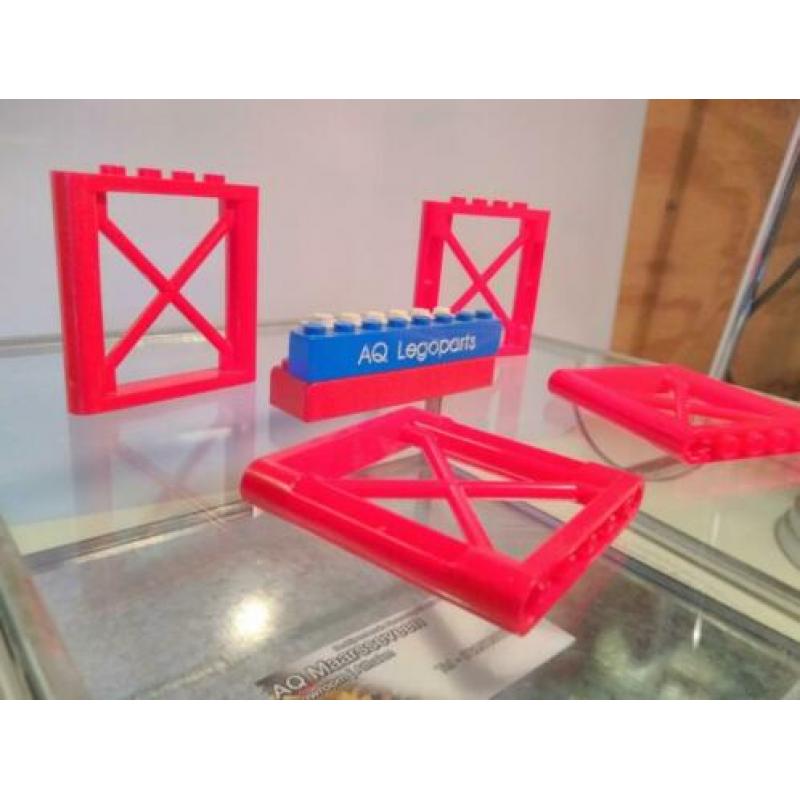 Lego | 64448 | Rood | Support 1 x 6 x 5 Girder Rectangular