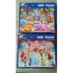6 disney puzzels