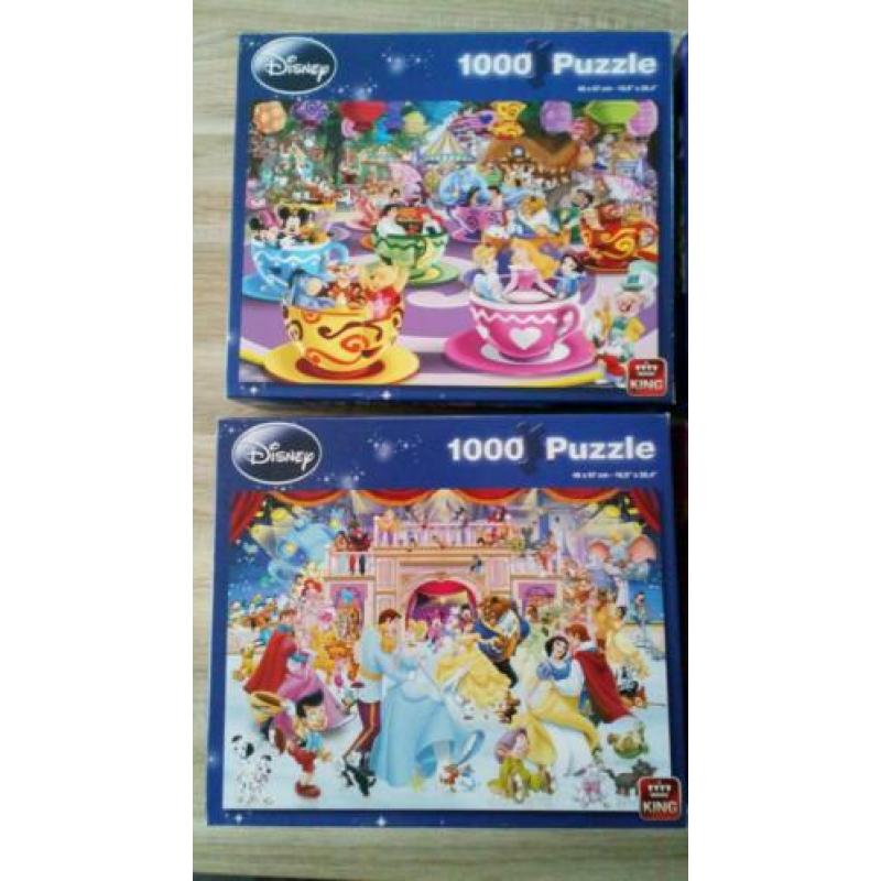 6 disney puzzels