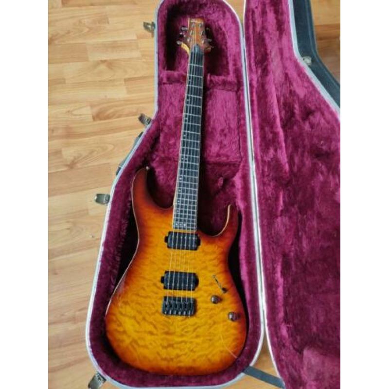 Schecter Banshee - Nazgûl & Sentient Pickups - Hiscox case