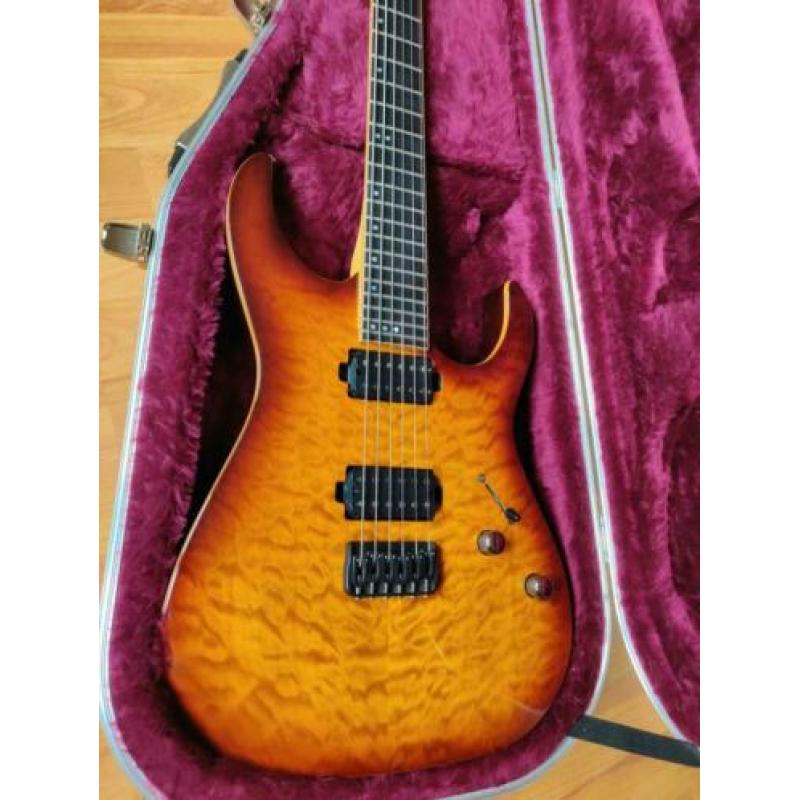 Schecter Banshee - Nazgûl & Sentient Pickups - Hiscox case