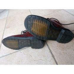 Dr Martens Pascal snakeprint viper wine mt 39