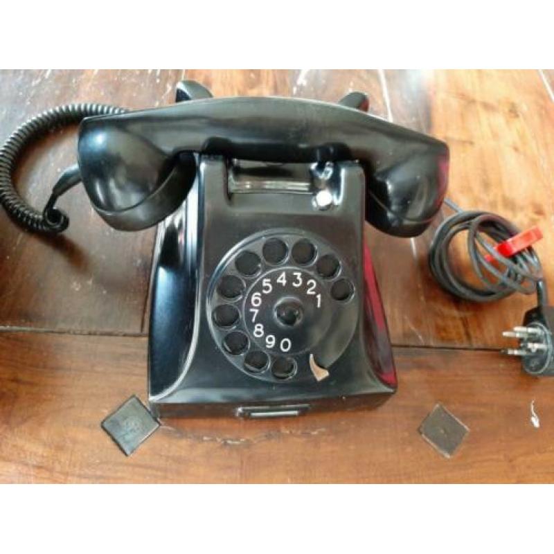 Bakelieten telefoon jaren 50/60