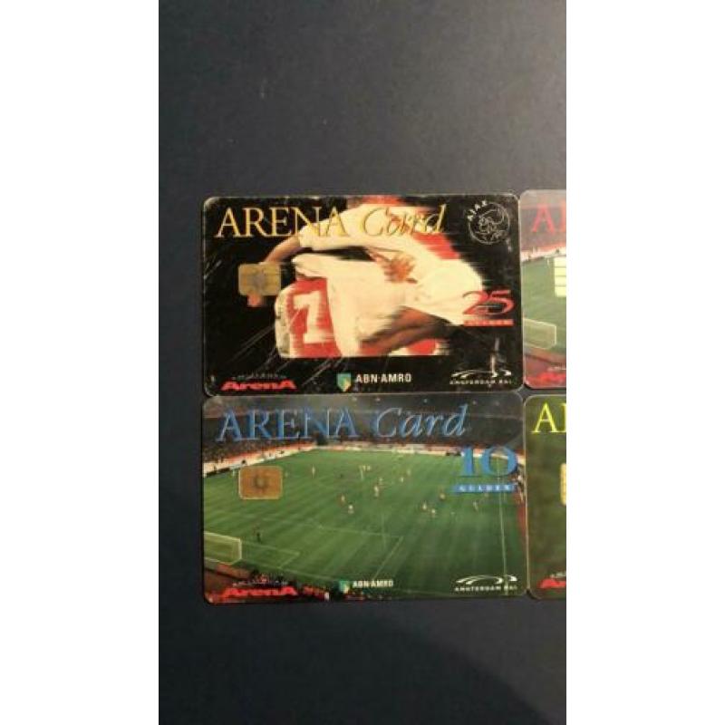 Ajax Arena Cards uit Gulden tijd