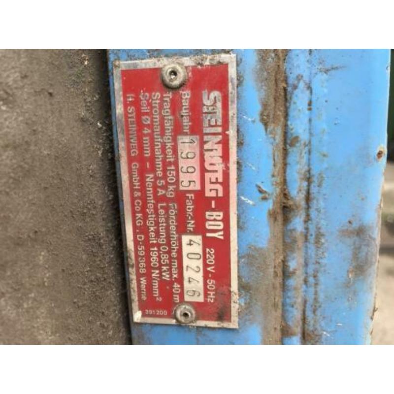 Zwenkkraan zolderkraan 150 kg