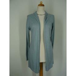 SUPERSALE !! MISS ETAM maat S, grijsgroen vest.