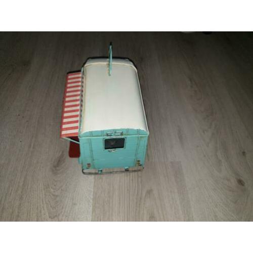 blik metalen citroen h hy ice truck auto blauw nieuw