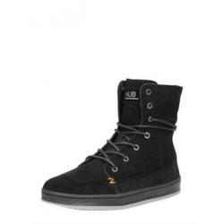 Zwarte Hub Vermont Suede dames laarsje (38)
