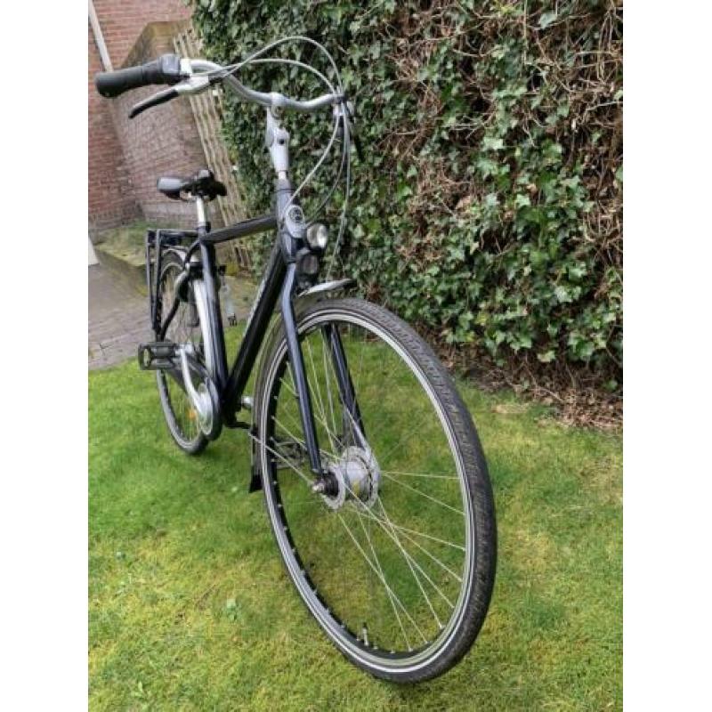Gazelle Orange Pure herenfiets donkerblauw 53 cm