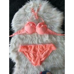 Roze bikiniset maat S