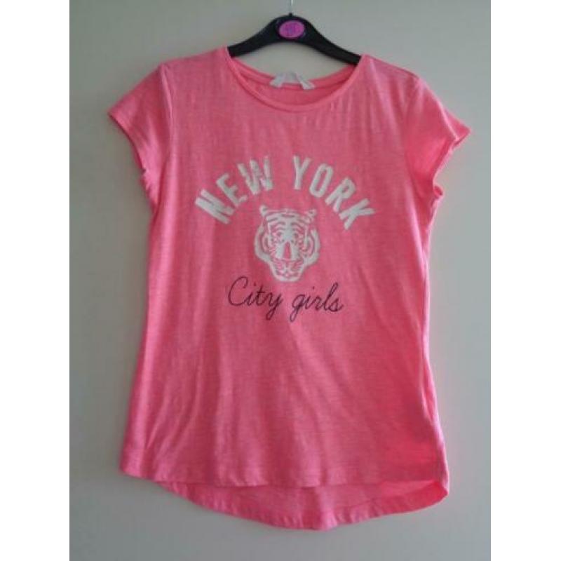 Super leuk pakket met 10 t-shirts / topjes voor meisje in ma