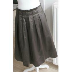 HUGO BOSS bruine/taupe rok 36 NIEUWSTAAT
