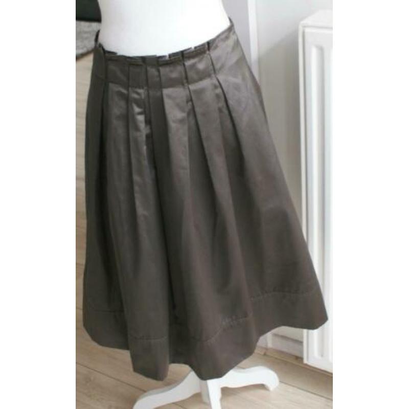 HUGO BOSS bruine/taupe rok 36 NIEUWSTAAT