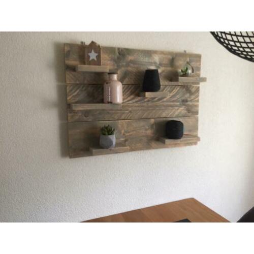 Decoratief steigerhout wandbord