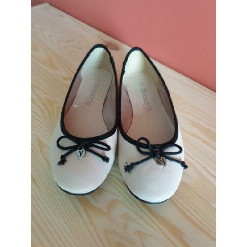 Te koop: zacht roze ballerina's van Visions maat 39 NIEUW!!