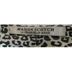 Maison Scotch jurk Miami Deco maat 1 maat S