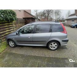 Peugeot 206 1.6 16V SW 2003 Grijs