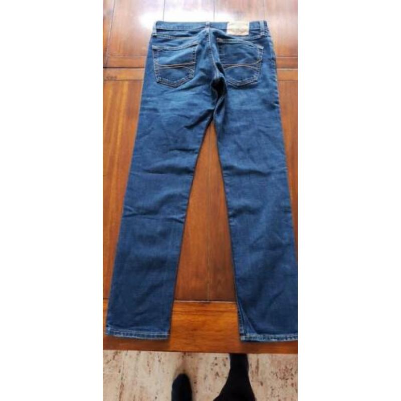 ZGAN blauwe HOLLISTER jeans W30 W32 38/40, super skinny