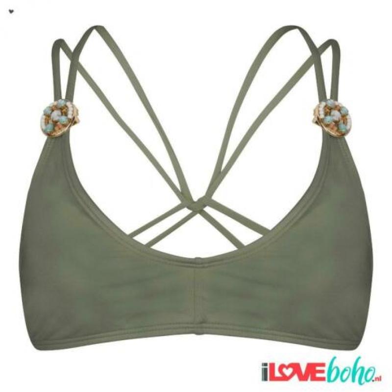 BOHO bikini top The Ultimate Olive groen S/L/XL/XXL
