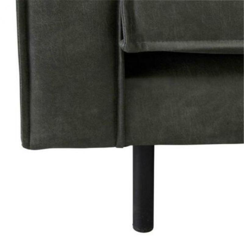 Lasvegas loveseat eco-leren antraciet van € 499 NU € 279