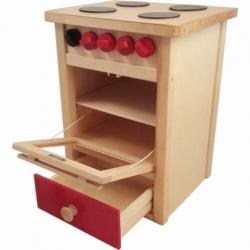 Nieuw Groot Houten Oventje - houten fornuisje vanaf 2-3 jaar