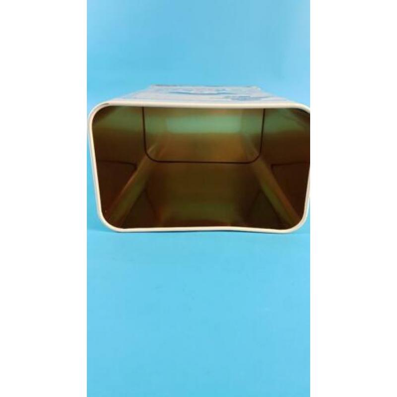 Quaker Ontbijtgranen blik, vintage, 24x11x11 cm. 7A7