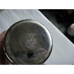 Al SAIF Stainless Steel Dallah koffiepot , Silver